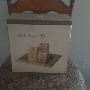 Whole Home Holiday Mirror Candle Garden